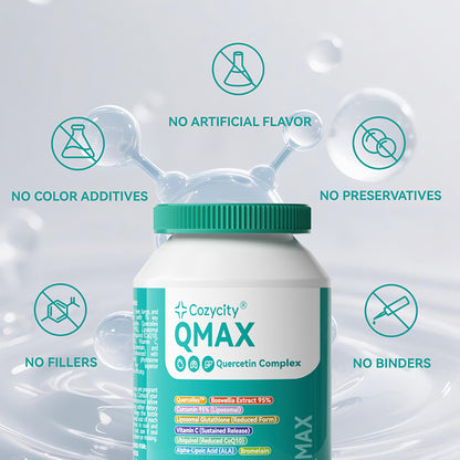 Cozycity Q-Max Quercetin Complex – Respiratory & Whole-Body Wellness Support, 60 Capsules