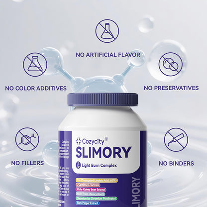 Cozycity Slimory Light Burn Complex – Weight Management & Fat Metabolism Support, 60 Capsules